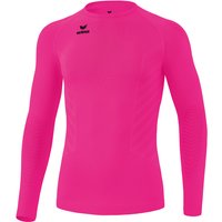 erima Athletic langarm Funktionsshirt Kinder pink glo 128-140 von erima