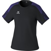 erima EVO STAR Trainingsshirt Damen schwarz/ultra violet 38 von erima