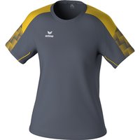 erima EVO STAR Trainingsshirt Damen slate grey/gelb 36 von erima