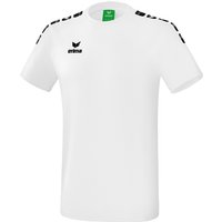erima Essential 5-C T-Shirt white/black 116 von erima