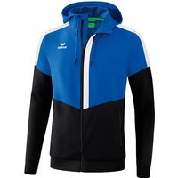 erima Squad Präsentationsjacke mit Kapuze new royal/black/white M von erima