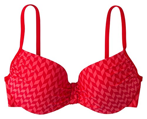 etirel Damen Miriam Zig Zag Bikini, rot, 38C von etirel