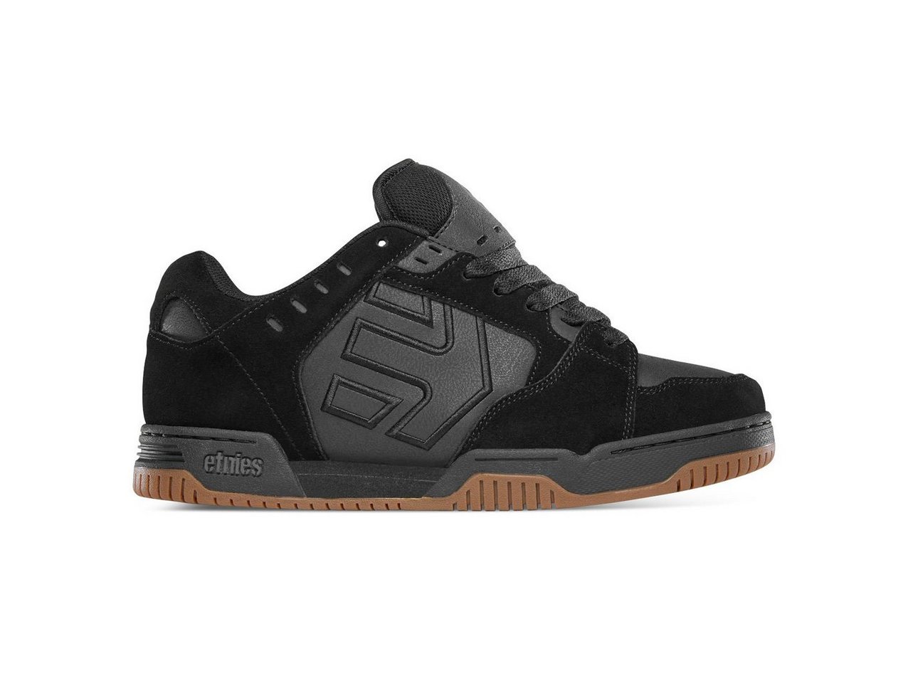etnies Faze - black/black/gum Sneaker von etnies