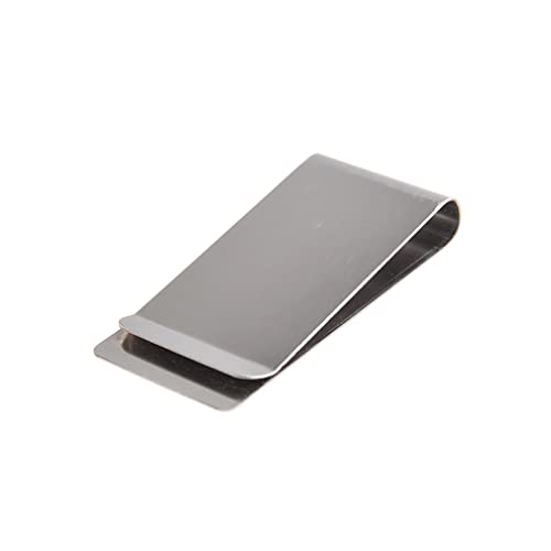 Multi -Verwendung -Geldclip Praktische Metall Brieftasche Matt Silber Finish Bill Clips Bargeldhalter Metall Brieftasche von eurNhrN