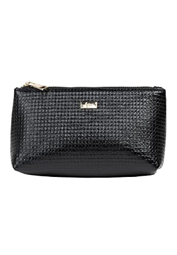 faina Damen Kosmetiktasche 25925853-FA01, SCHWARZ, OneSize von faina