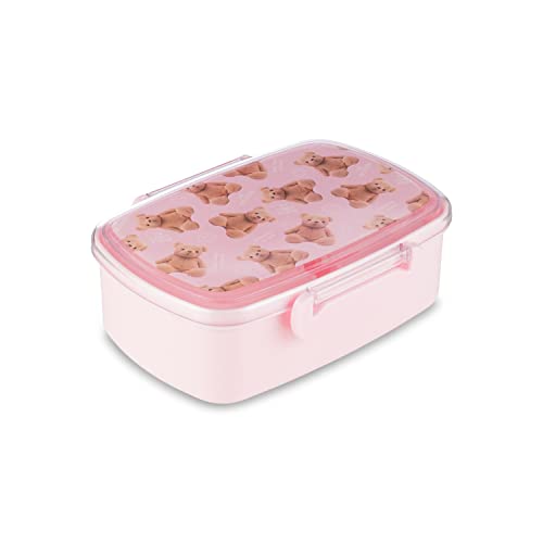 fcp Lunchbox Set Teddy Rosa 17 cm, mehrfarbig, Taglia unica, Casual von Tri-coastal Design