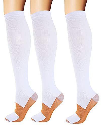 feifanshop Kompressionsstrümpfe Herren Damen Compression Socks Kompressionssocken Strümpfe Kompression Laufsocken für Laufen Radfahren Erholung Blutzirkulation 3er Pack feifanshop Kompressionsstrümpfe Herren Damen Compression Socks Kompressionssocken Strümpfe Kompression Laufsocken für Laufen Radfahren Erholung Blutzirkulation 3er Pack von feifanshop