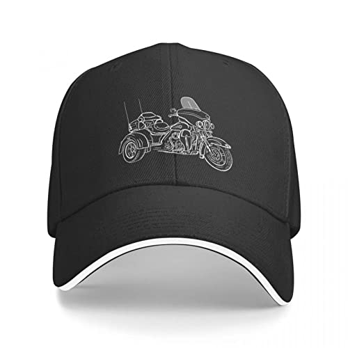 Basecap Trike Fahrrad Baseballmütze große Größe Hut Hut weiblich Herren Geschenk von feixiashangmao