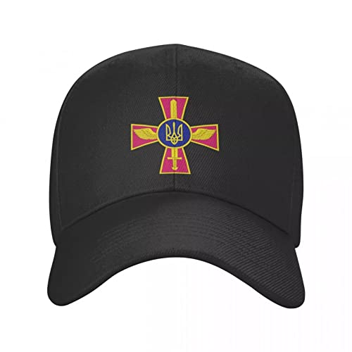 Basecap Ukraine Luftwaffe Baseballkappe Erwachsene Ukrainischer Dreizack Kreuz Einstellbare Papa Hut für Männer Frauen Outdoor Punk Unisex Sonnenhüte Geschenk von feixiashangmao