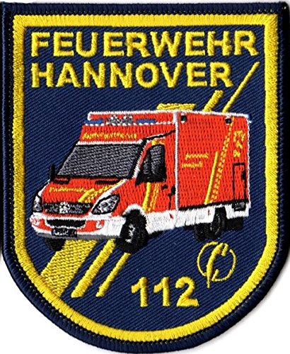 Feuerwehr Hannover RTW (8X 10 cm), Sammlerabzeichen limitiert von feuer1