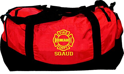 Medium-Feuerwehrtasche Chicago Fire Dept.-Squad, 52x30x30 cm, 55 L von feuer1