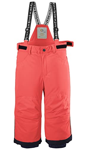 first instinct by killtec Kinder Funktionshose/Skihose mit Trägern und Schneefang FISW 7 MNS SKI PNTS, Coral pink, 110/116, 38918-000 von first instinct by killtec