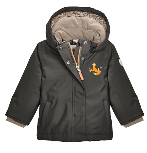 first instinct by killtec Kinder Funktionsjacke/Outdoorjacke mit Kapuze FIOW 38 MNS JCKT, dunkelstein, 86/92, 42123-000 von first instinct by killtec
