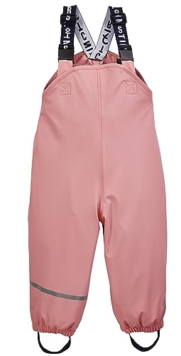 first instinct by killtec Unisex Fios 63 MNS Pnts Gummierte Regenhose, Rosa, 122-128 EU von first instinct by killtec