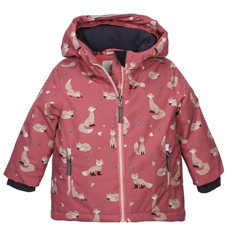 first instinct by killtec Kinder Skijacke/Funktionsjacke mit Kapuze und Schneefang FISW 29 MNS SKI JCKT, dark rouge, 110/116, 42138-000 von first instinct by killtec