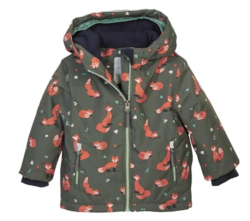 first instinct by killtec Kinder Skijacke/Funktionsjacke mit Kapuze und Schneefang FISW 29 MNS SKI JCKT, moos, 86/92, 42138-000 von first instinct by killtec