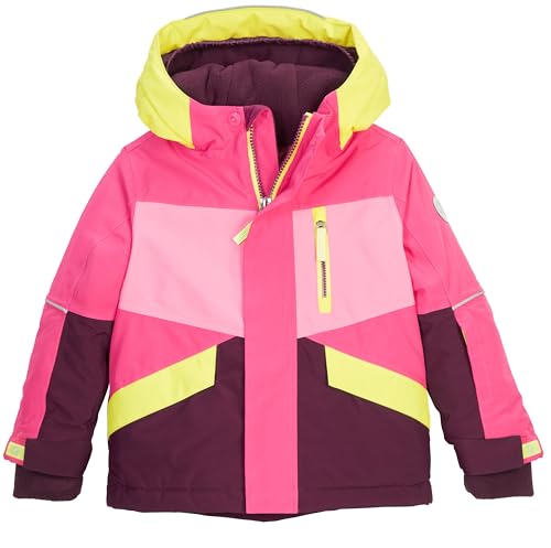 first instinct by killtec Kinder Skijacke/Funktionsjacke mit Kapuze und Schneefang FISW 40 MNS SKI JCKT, pink, 110/116, 43387-000 von first instinct by killtec