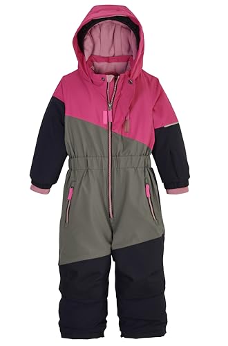 first instinct by killtec Kinder Skioverall/Schneeanzug mit Kapuze FISW 27 MNS ONPC, fuchsia, 134, 42106-000 von first instinct by killtec