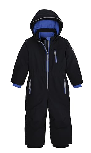 first instinct by killtec Kinder Skioverall/Schneeanzug mit Kapuze FISW 36 MNS ONPC, dunkelnavy, 122, 42257-000 von first instinct by killtec