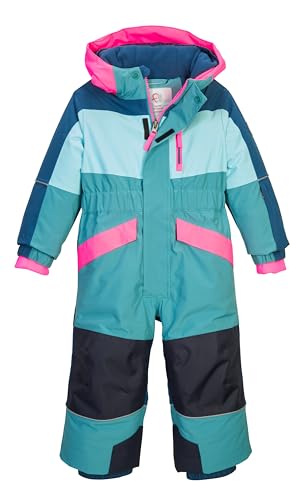 first instinct by killtec Kinder Skioverall mit Kapuze FISW 47 MNS ONPC, dunkelaqua, 122/128, 43394-000 von first instinct by killtec