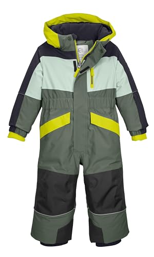 first instinct by killtec Kinder Skioverall mit Kapuze FISW 47 MNS ONPC, moos/lime, 122/128, 43394-000 von first instinct by killtec