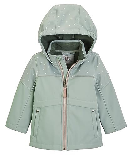 first instinct by killtec Kinder Softshelljacke/Outdoorjacke mit Kapuze FIOW 7 MNS SFTSHLL JCKT, stahlmint, 110, 39955-000 von first instinct by killtec