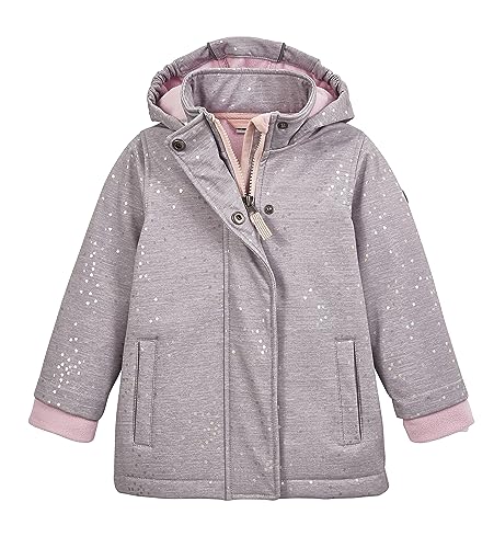 first instinct by killtec Unisex Fios 67 Mns Sftshll Prk Softshell Parka/Softshelljacke/Outdoorjacke, Grau, 110-116 EU von first instinct by killtec