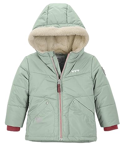 first instinct by killtec Kinder Winterjacke/Steppjacke mit Kapuze FIOW 13 MNS QLTD JCKT, stahlmint, 110, 39961-000 von first instinct by killtec