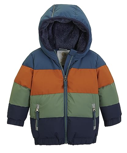 first instinct by killtec Kinder Winterjacke Steppjacke mit Kapuze FIOW 30 MNS QLTD JCKT, dunkel ozean, 86/92, 38895-000 von first instinct by killtec