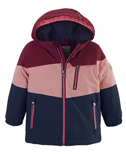 Killtec Unisex Fisw 3 Mns Jckt Skijacke/ Funktionsjacke Mit Kapuze Und Schneefang, Brombeere, 98-104 EU von Killtec