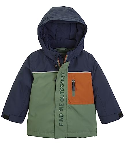 first instinct by killtec unisex Funktionsjacke mit Kapuze/Outdoorjacke ist wasserdicht FIOW 18 MNS JCKT, waldgrün, 110, 39966-000 von first instinct by killtec