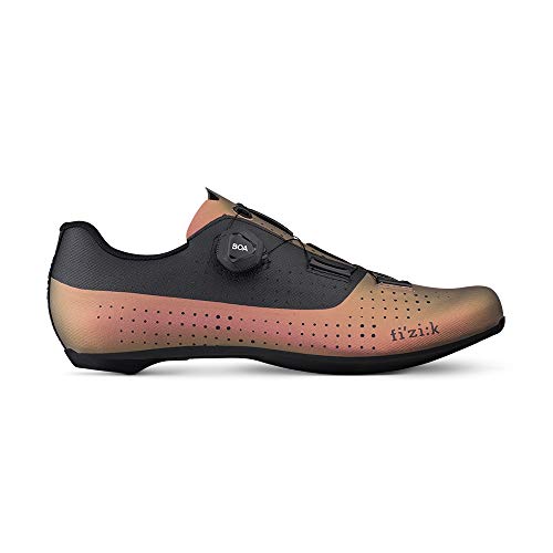 Fizik Unisex-Erwachsene Tempo Overcurve R4 Iridescent Fahrradschuh, Rame Nero, 46 ½ von Fizik