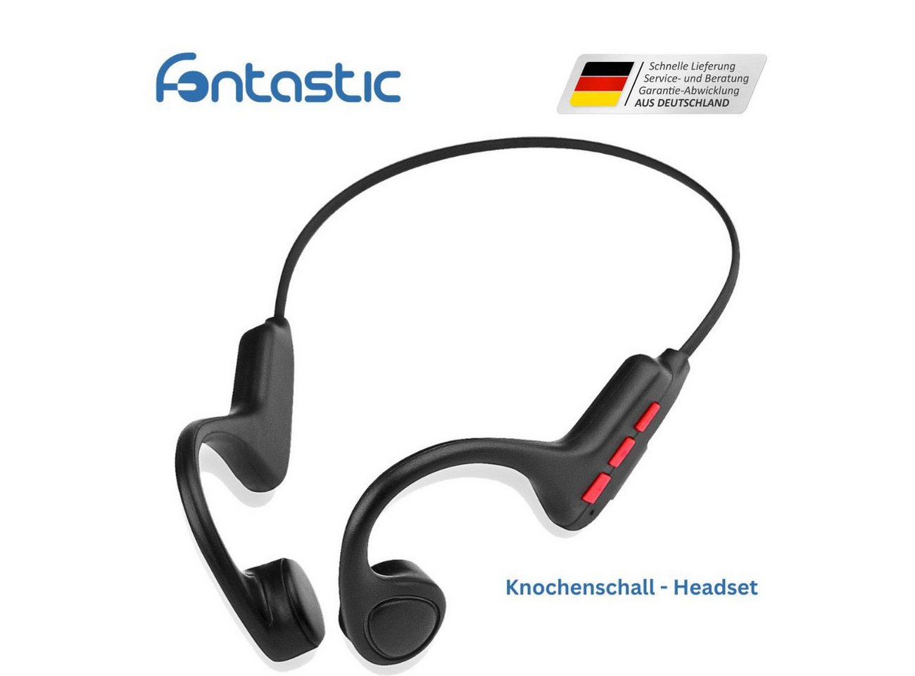 fontastic Kopfhörer Boncy Bluetooth-Kopfhörer (A2DP, AVRCP) von fontastic