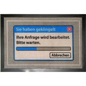 Fußmatte - Ihre Anfrage wird bearbeitet von for-collectors-only