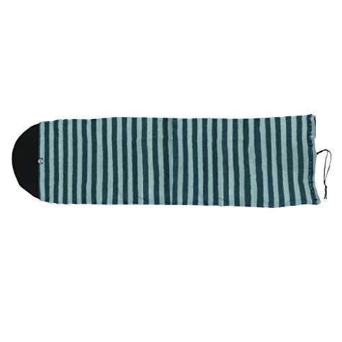 freneci 5'0" 10'6" Surfboard Shortboard Stretch Cover Socke Surf Drawstring Case Bag - Rund-Spitze, 10,0 ft von Freneci