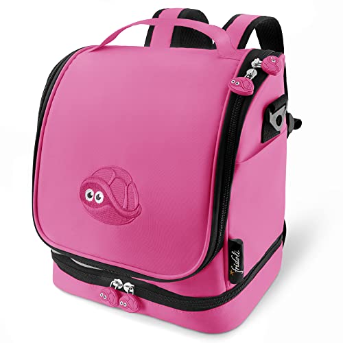 fridoli Kinderrucksack | Toniebox Tasche | pink | Akku Aufladen in der Tasche | bis zu 20 Toniefiguren | Das gesamte Zubehör aufgeräumt | Tonie Tasche von fridoli