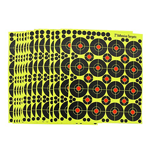 fritz-cell 25 Splitterziele Splittersticker Typ 2508 selbstklebend Zielscheibe für alle Gewehre, Pistolen, Luftgewehre, Airsoft, BB, Diabolo kompatibel mit Splatterburst Zielen von fritz-cell