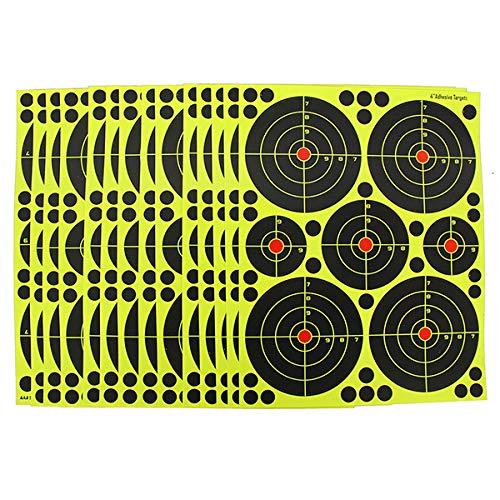 fritz-cell 25 Splitterziele Splittersticker Typ 4010 selbstklebend Zielscheibe für alle Gewehre, Pistolen, Luftgewehre, Airsoft, BB, Diabolo kompatibel mit Splatterburst Zielen von fritz-cell