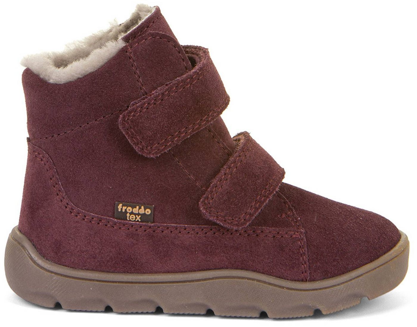froddo® Froddo Zeru Tex Furry Barefoot Bordeaux Sneaker von froddo®