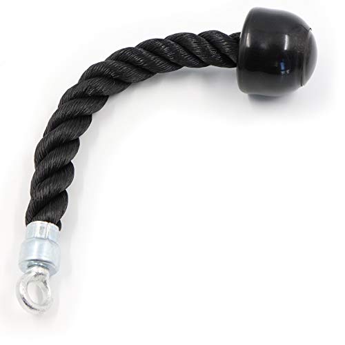 fuxunamz Trizepsseil Einhand Trizepstau Trainingsseil - Triceps Rope Krafttraining Griff, Zugseil Armtrainer Bizeps Tau, Trizepstraining Zughilfe, für Workout am Seilzug Fitness Kabelzug Kraftturm fuxunamz Trizepsseil Einhand Trizepstau Trainingsseil - Triceps Rope Krafttraining Griff, Zugseil Armtrainer Bizeps Tau, Trizepstraining Zughilfe, für Workout am Seilzug Fitness Kabelzug Kraftturm von fuxunamz