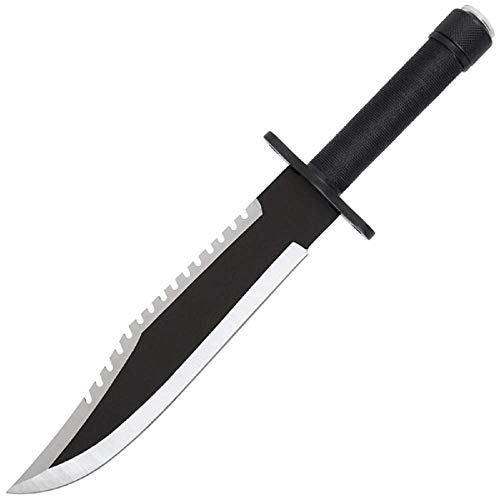 G8DS Großes Deluxe Survival Knife Rambo mit Lederscheide, Kompass, Gürtelmesser von G8DS