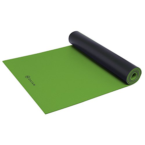 Gaiam Athletic Yoga Series duraMAT Xtra-Large Mat, Green, 5mm von Gaiam