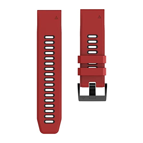 22 26 mm Quick-Fit-Armband für 6X Pro-Uhr. Silikon-Easyfit-Armband für 6 Pro-Uhrenarmband von generic