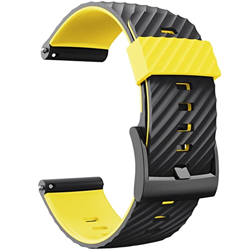 24MM Für Suunto 7/Suunto D5 Ersatz Armband Silikon Sport Smart Uhr Straps Für Suunto 9 Baro/Sport Handgelenk HR Baro Armband von generic