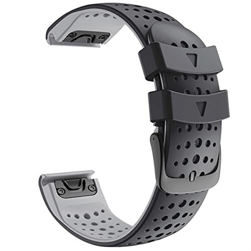 26 22mm Uhrenarmbänder für 6 6X Pro 5 5X 3 3HR 935 945 Uhr Silikon Correa Smart Watch Schnellverschluss-Armband von generic