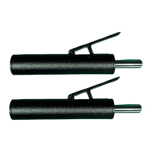 Weight Stack Pin Set of 2, Universal Gym Pin for Commercial Strength Exercise Machine, 15.0 cm x 2.3 cm Metal Replacement Pin- Black von getuse
