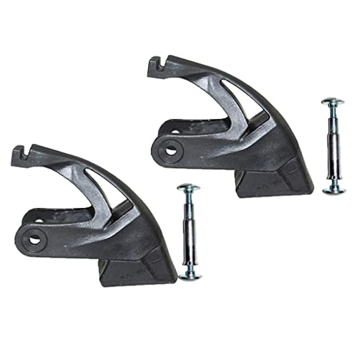 getuse 2er Set Rollschuh Bremsbeläge für Erwachsene Inline Skates, rutschfeste Gummibremse Blockieren Stopper von getuse