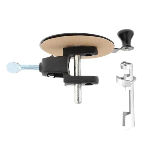 getuse Pool Queue Tip Clamp und Sander Tool Set, Metall Billard Queue Tip Repair Kit mit Schleifpapier, Leichte Handwerkzeuge für Queue-Spitze Befestigung und Formung von getuse