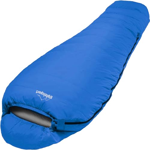 Gipfelsport Ultraleicht Schlafsack 4 Jahreszeiten [-20°C, -5°C] Ultralight Sleeping Bag [1550g] Ultraleichter Mumienschlafsack für den Winter [300GSM] Trekking Schlafsack für Outdoor und Camping von gipfelsport