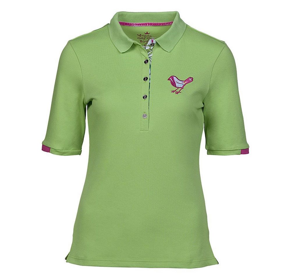 girls golf Poloshirt Girls Golf Polo Jungle G" Grün Damen L" von girls golf